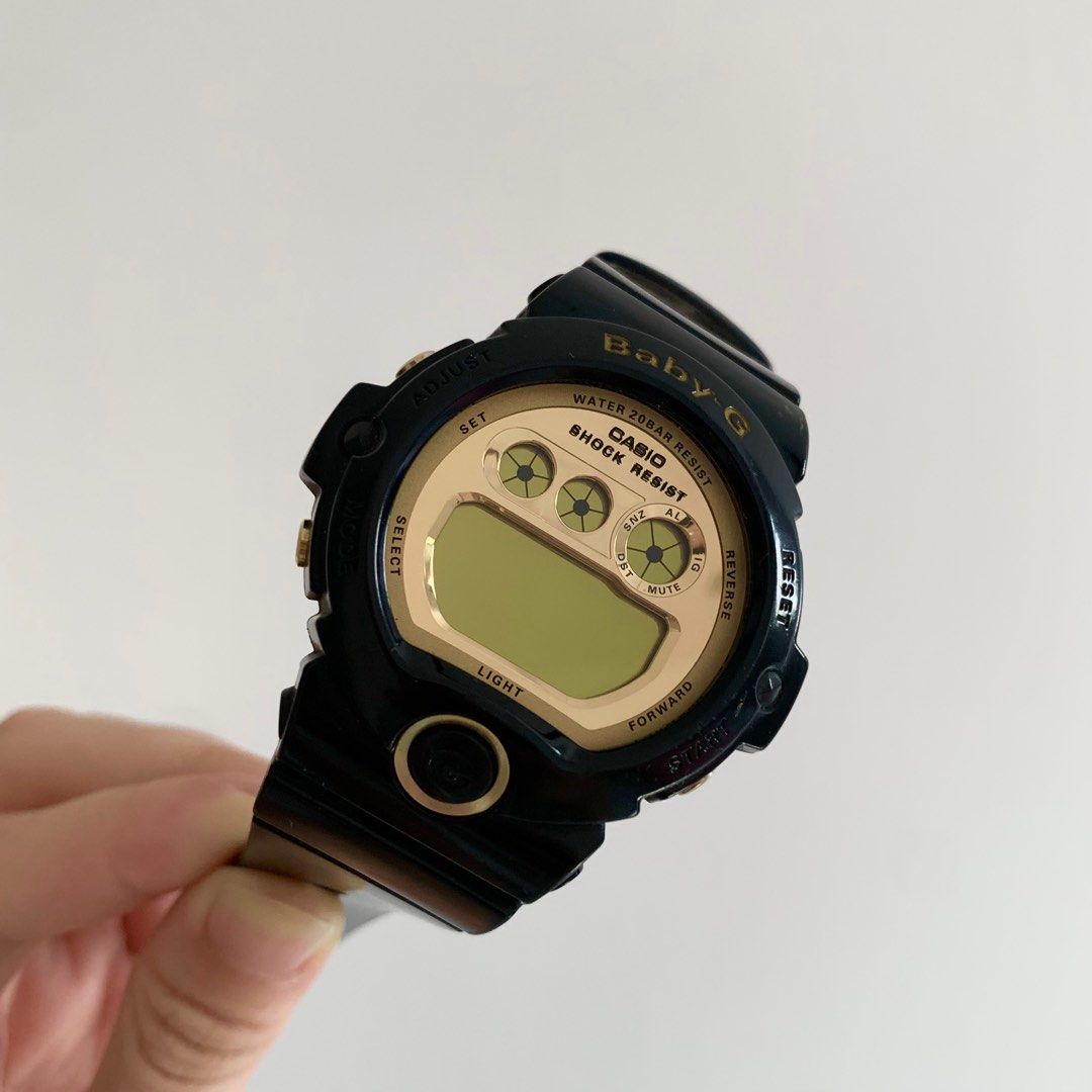 Casio baby g black on sale
