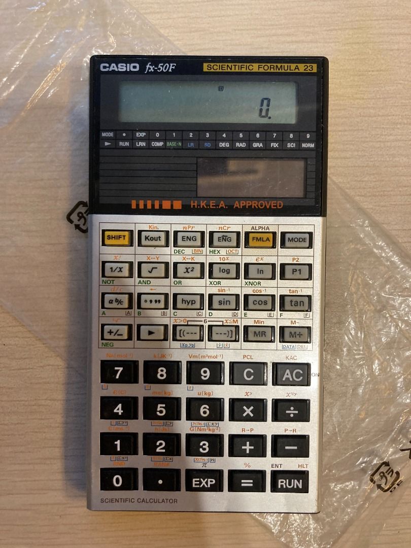 Casio fx50f best sale