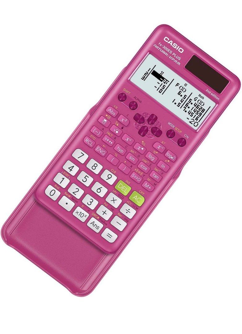 FREE normal postage Casio scientific Calculator Pink, Hobbies & Toys