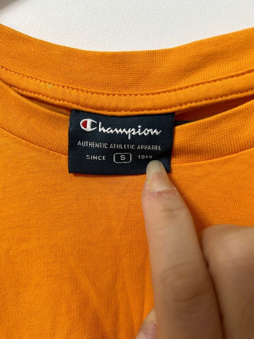 Champion long sleeve. Women s Fashion Tops Longsleeves on Carousell