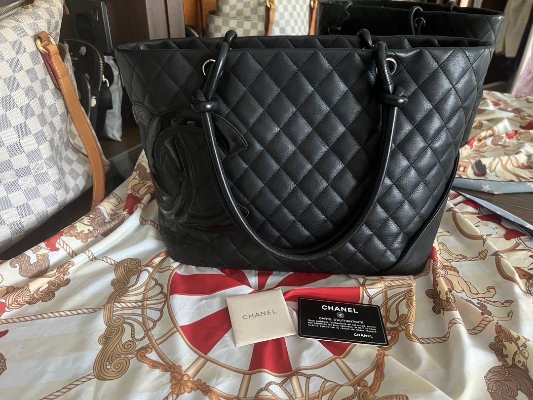 Chanel Cambon tote, Luxury, Bags & Wallets on Carousell