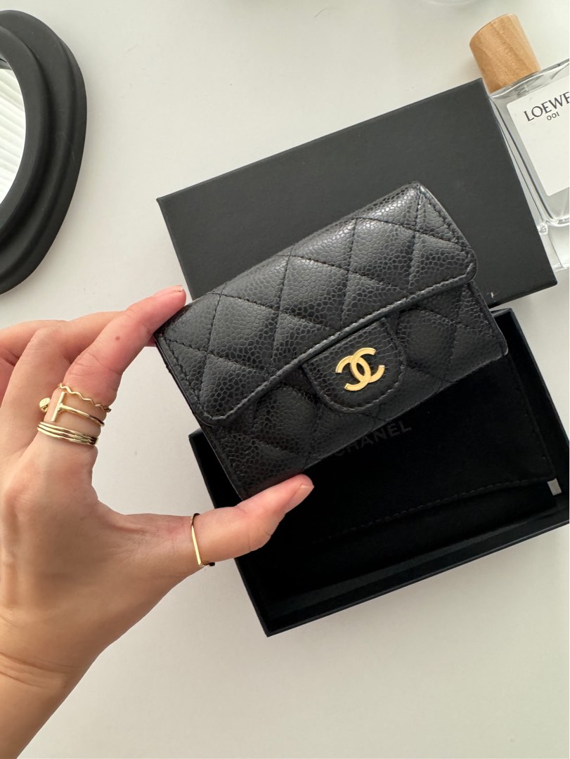 Chanel classic flap card holder price outlet
