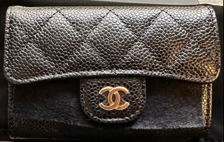 500+ affordable chanel card holder flap For Sale