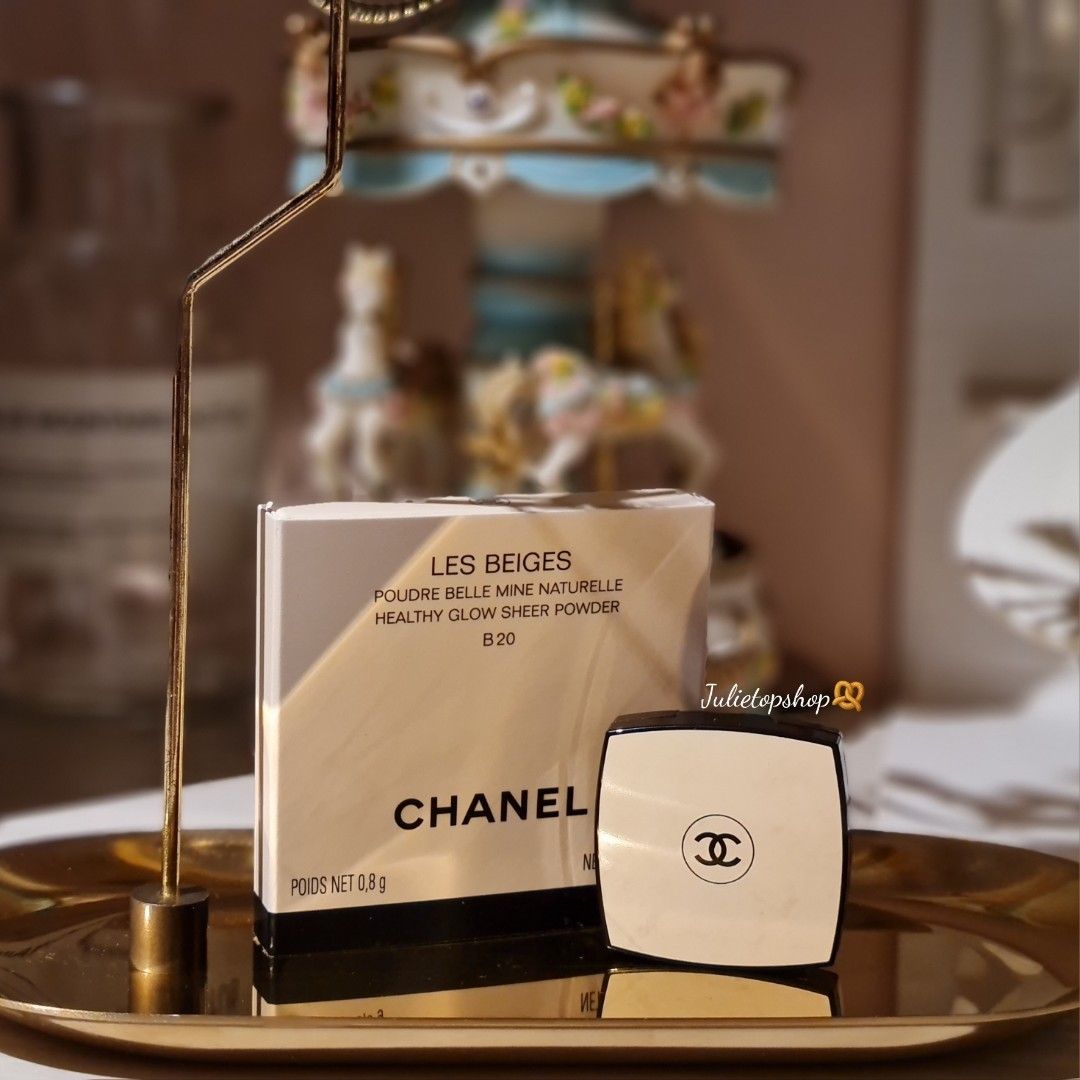 Chanel Les Beiges Healthy Glow Sheer Powder B20 Travel Size 0.8g, Beauty &  Personal Care, Face, Makeup on Carousell