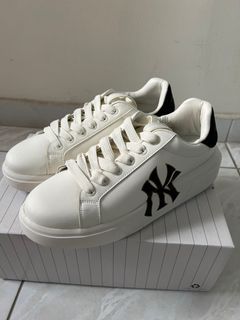 MLB, Shoes, Mlb Ateez Chunky High New York Yankees Shoes Black