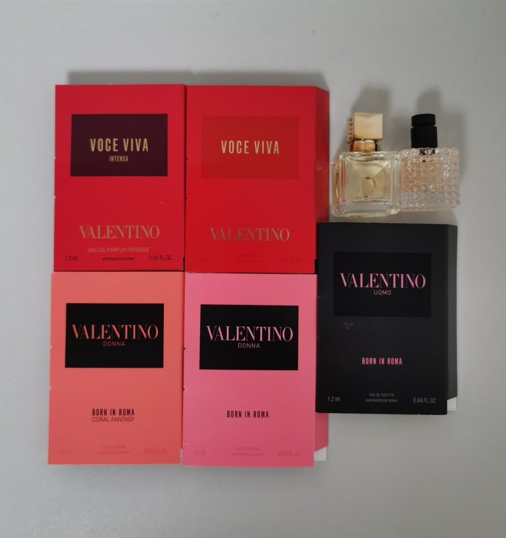 Valentino Mini Donna Born In Roma & Voce Viva Perfume Set