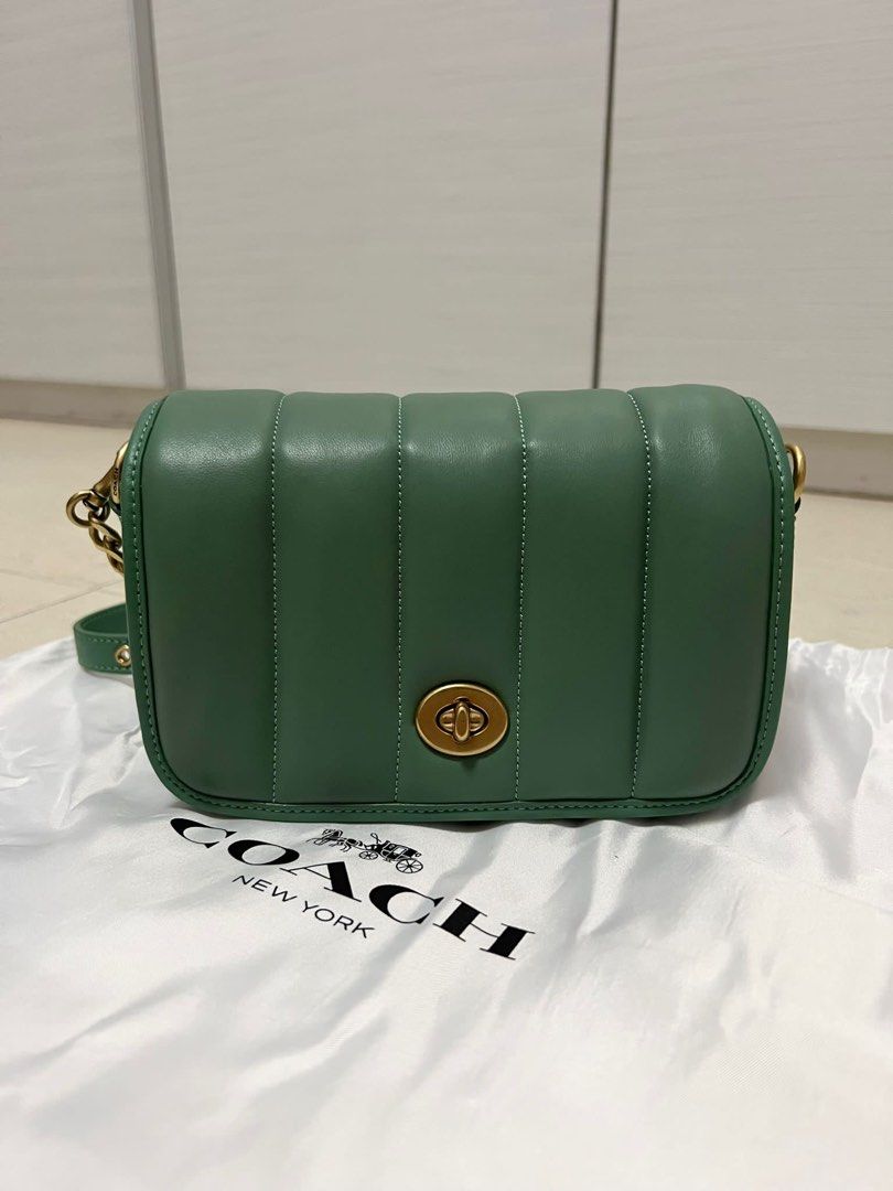 Coach dinky cheap green