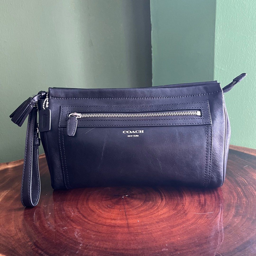 Coach Legacy Black Wristlet in Large Luxury Bags Wallets on