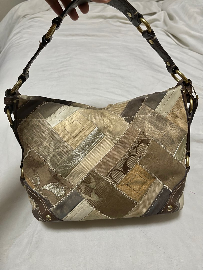 Coach patchwork bag top
