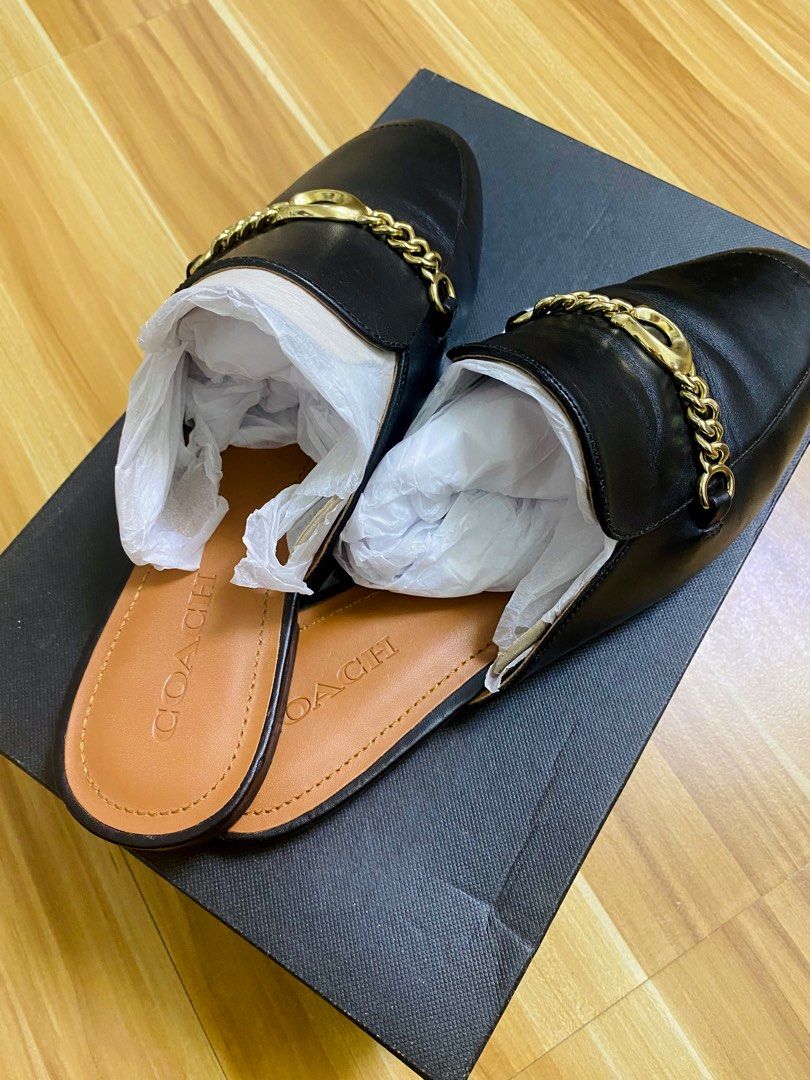 Coach sawyer slide loafer on sale