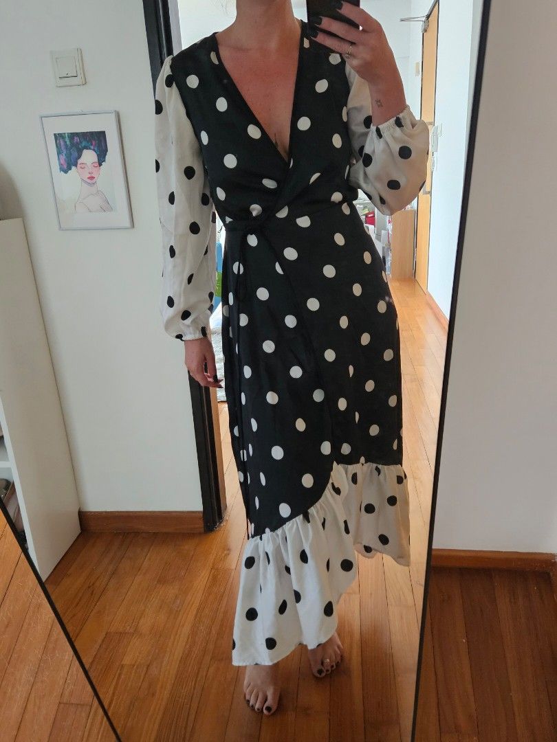 Polka dot hot sale dress coast