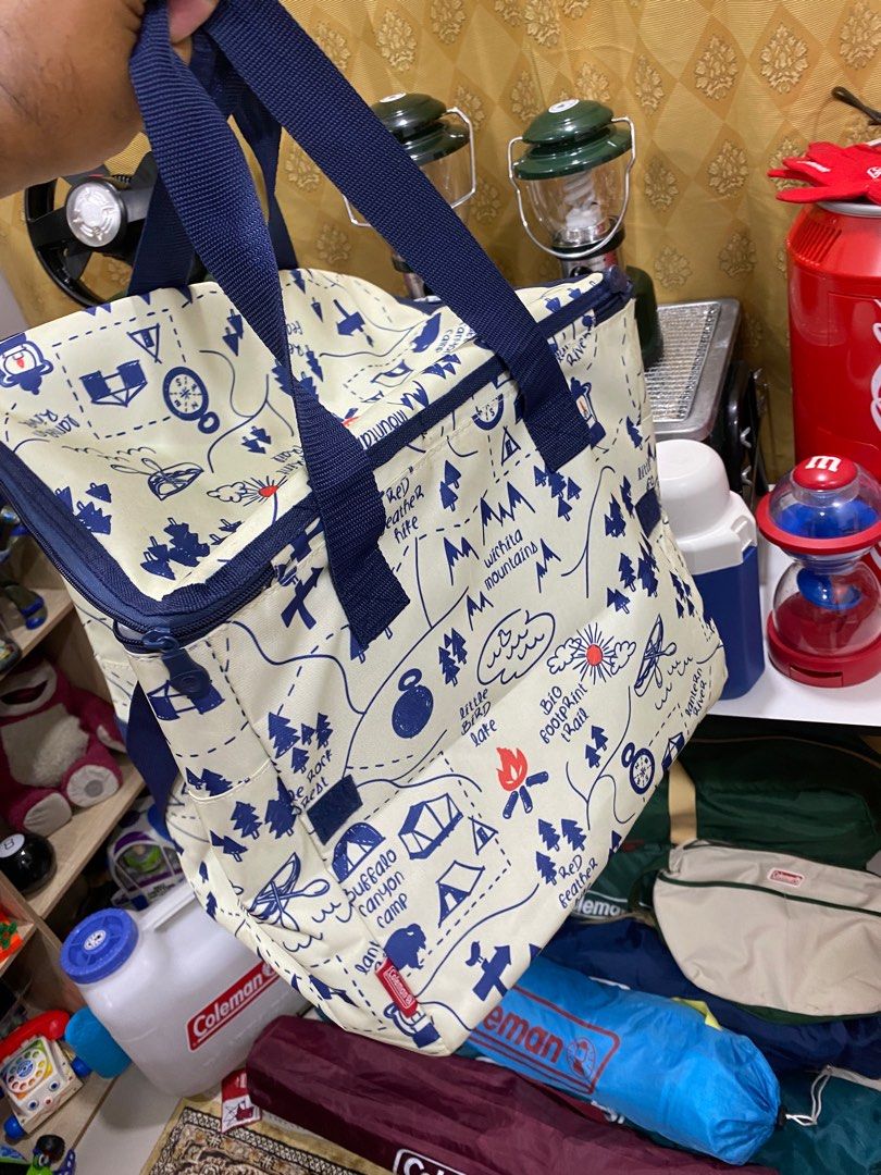 Coleman cooler bag, Sports Equipment, Hiking & Camping on Carousell