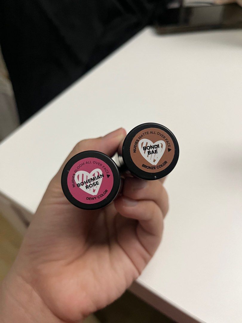[COMBO] Nudestix Bronzer (Bondi Bae) Blush (Bohemian Rose), Beauty & Personal Care, Face, Makeup
