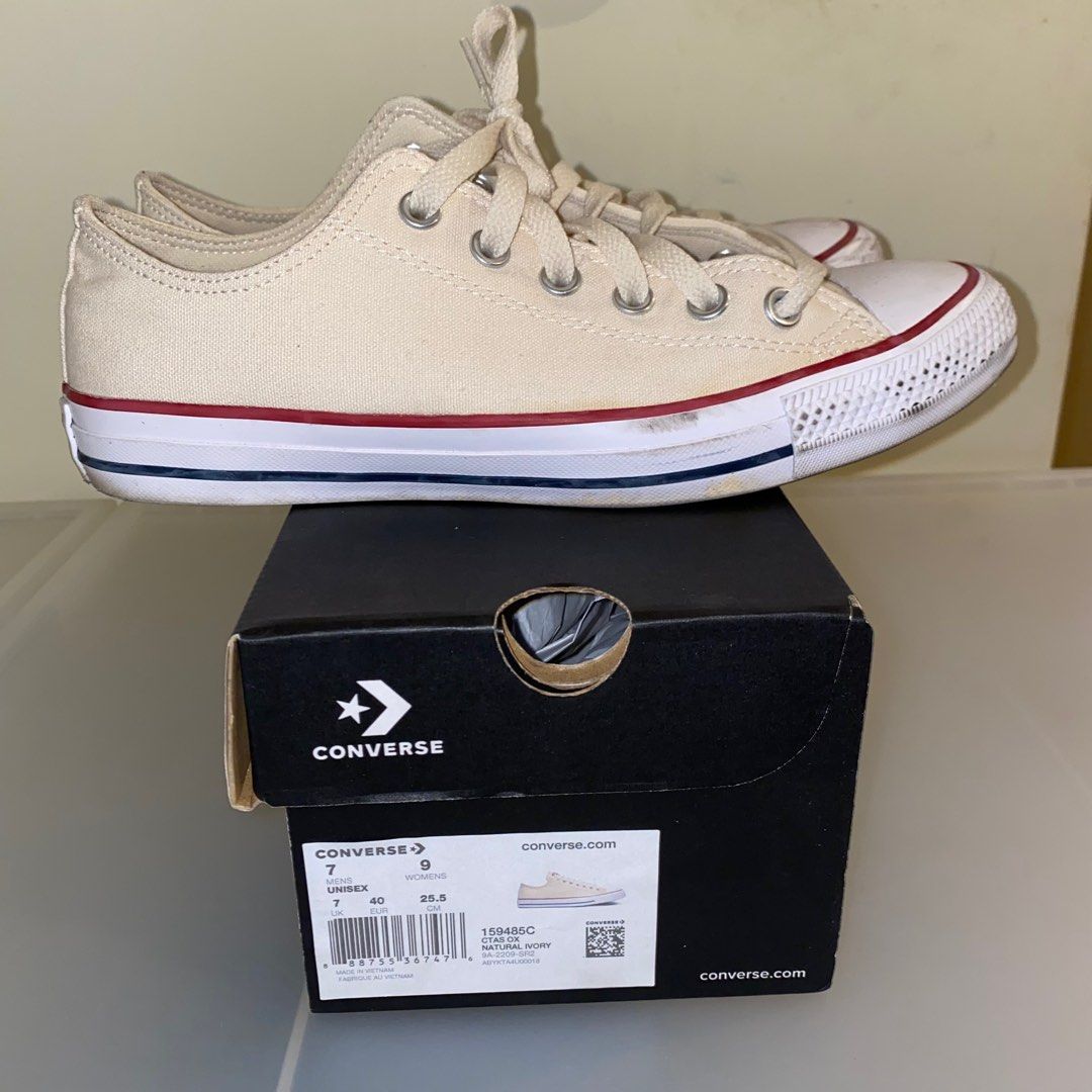 Converse All Star Low Off white chuck taylor jack purcell Men s