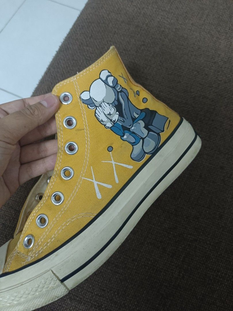 Converse X Kaws Women s Fashion Footwear Sneakers on Carousell