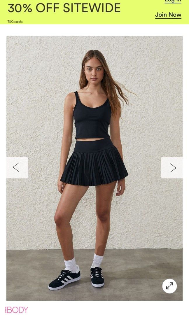 Tennis skirt 2025 cotton on