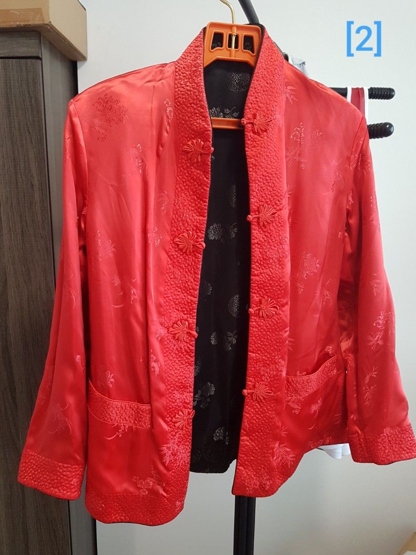 Chinese padded silk jacket on sale