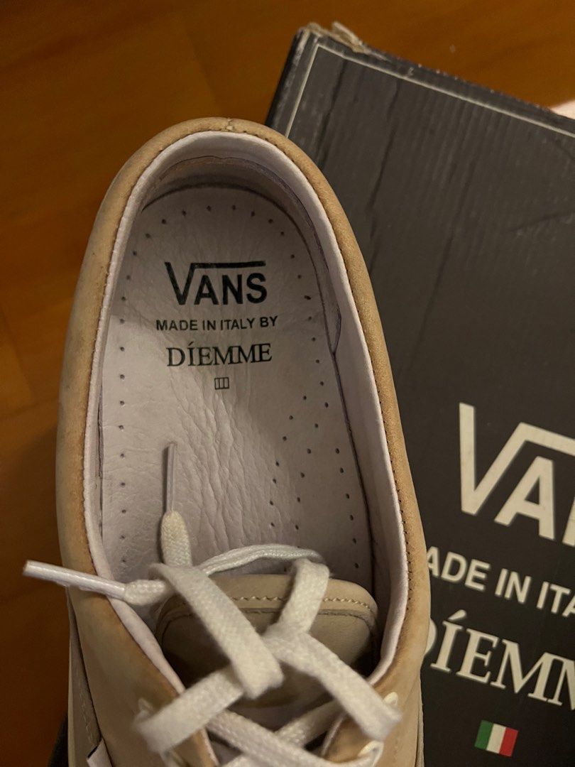 Diemme x Vans Era made in italy, 男裝, 鞋, 便服鞋- Carousell