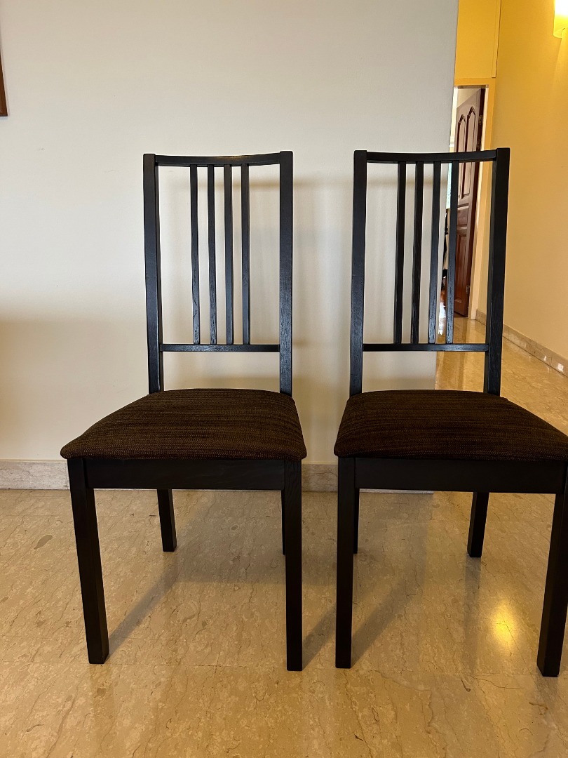 dining chairs x 6, Furniture & Home Living, Furniture, Chairs on Carousell