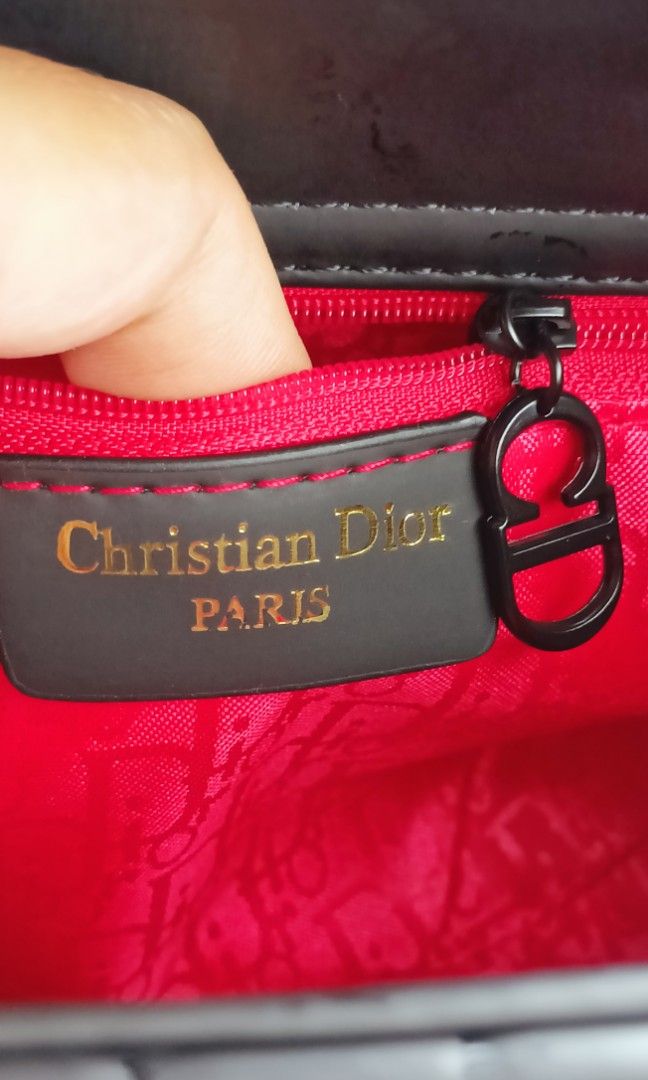 Dior black ultramatte sling bag🇯🇵 (Category: Luxury Bags & Wallets) located in Manila. Submitted by osaze_27japanbags (Listing ID 1259081877, Image 2). Description: lady dior ultramatte black bag🇯🇵 small with code with dust bag no flaws kindly pm me.