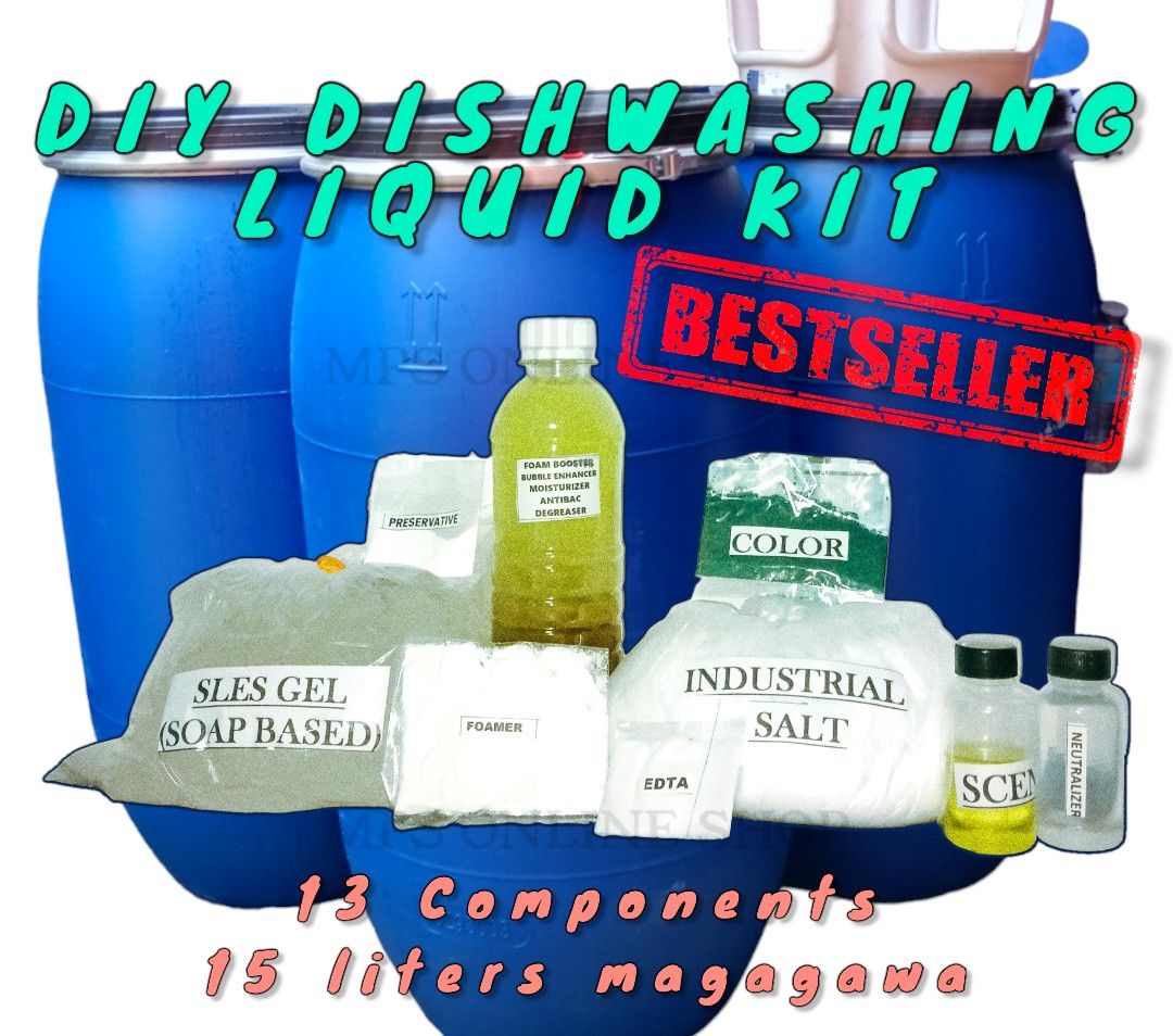 DISHWASHING LIQUID RAW MATERIALS, Furniture & Home Living, Cleaning