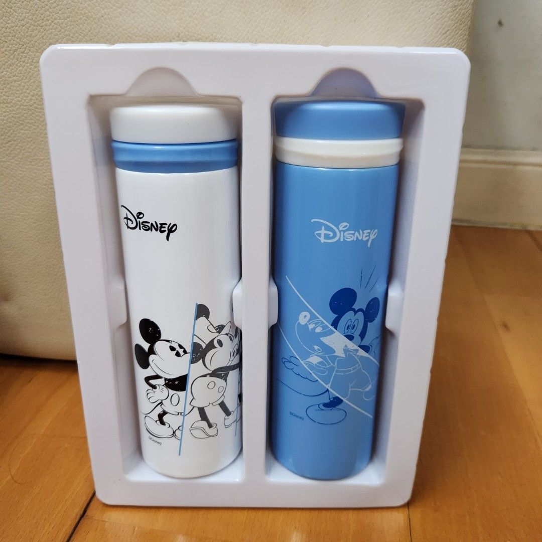 全新一對］［無盒］Disney保溫壺350ml, 運動產品, 行山及露營- Carousell