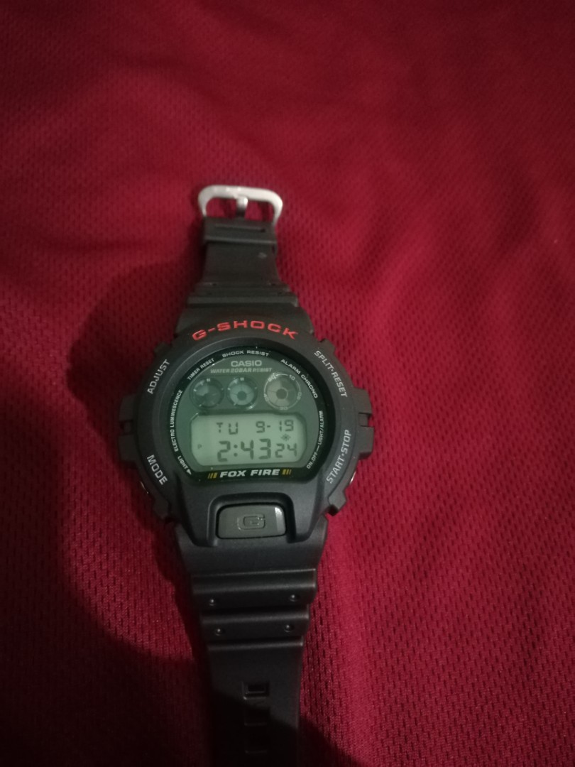 Casio dw 2025 6900 fox fire
