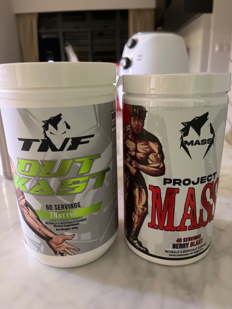 EKKOVISION PRE WORKOUT TNF OUTKAST PRE, Health & Nutrition, Health