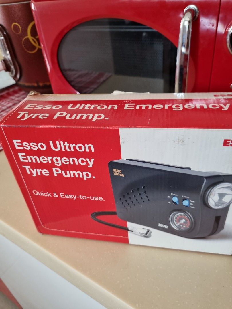 Emergency Tyre pump, Car Accessories, Tyres & Rims on Carousell