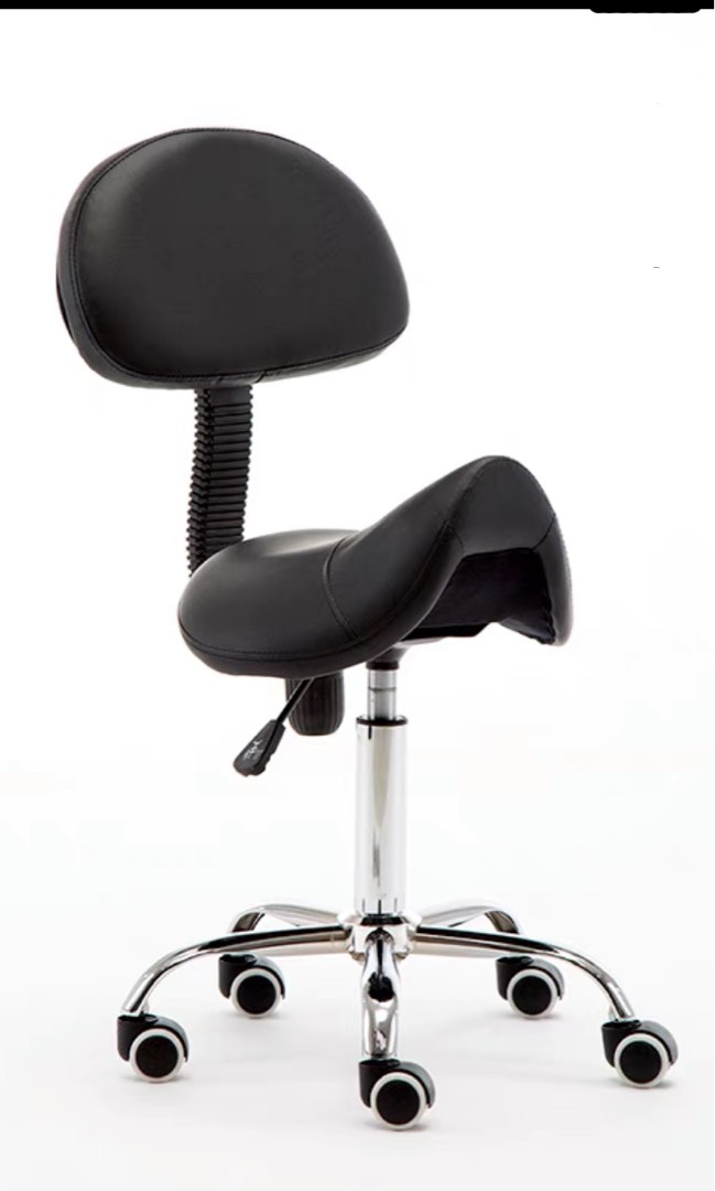 Ergonomic office chair Horse saddle chair. Beauty stool salon