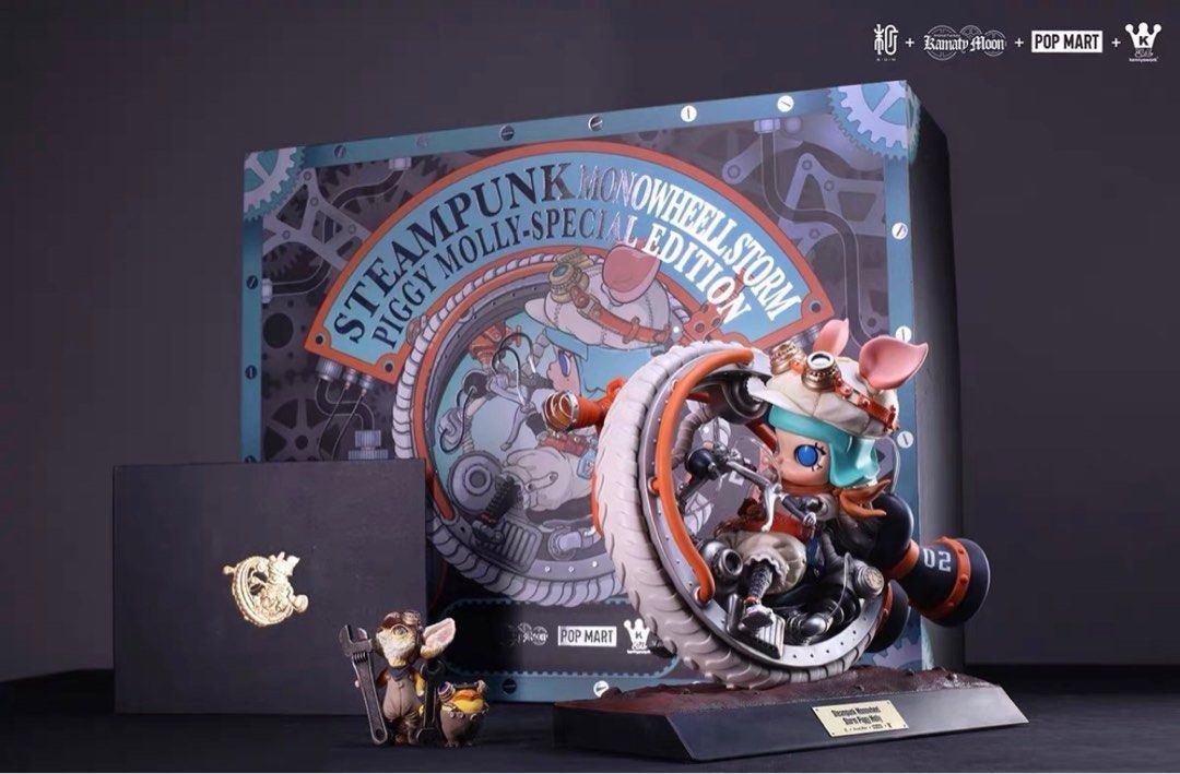EXCLUSIVE Steampunk Monowheel Stormpiggy, Hobbies & Toys, Toys & Games ...