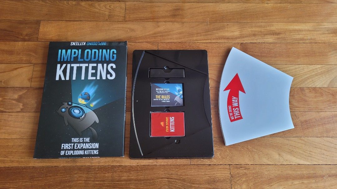 Exploding Kittens expansion - Imploding Kittens, Hobbies & Toys, Toys ...