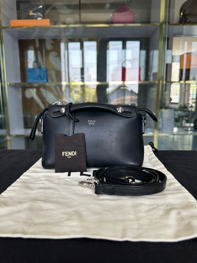 Fendi btw black mini vvgc with db dv Barang Mewah Tas Dompet di Carousell
