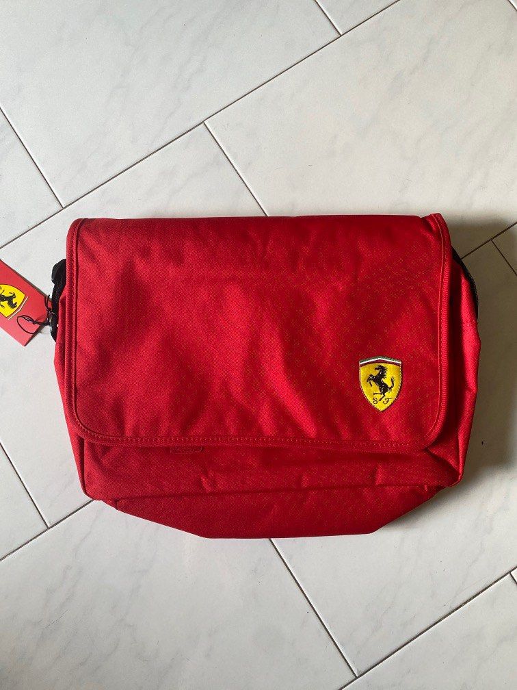 Ferrari Red Sling Bag