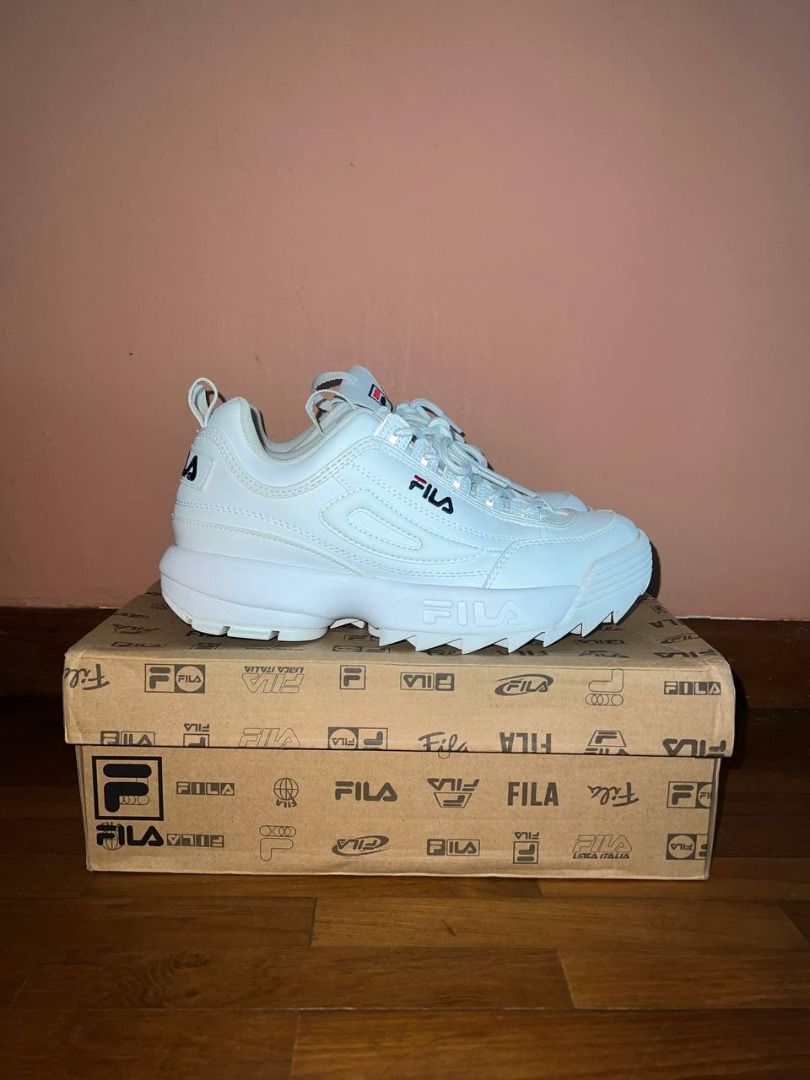 Fila Disruptor 2 White Sneakers Women s Fashion Footwear