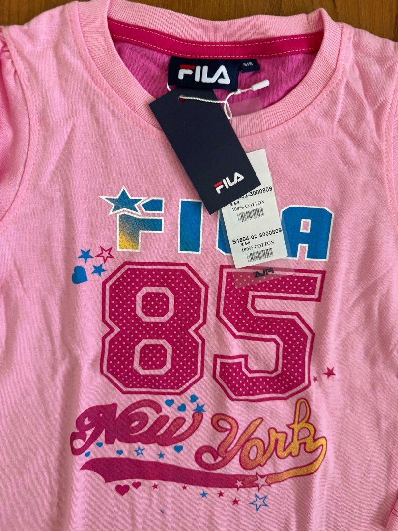 Girls fila top 2025