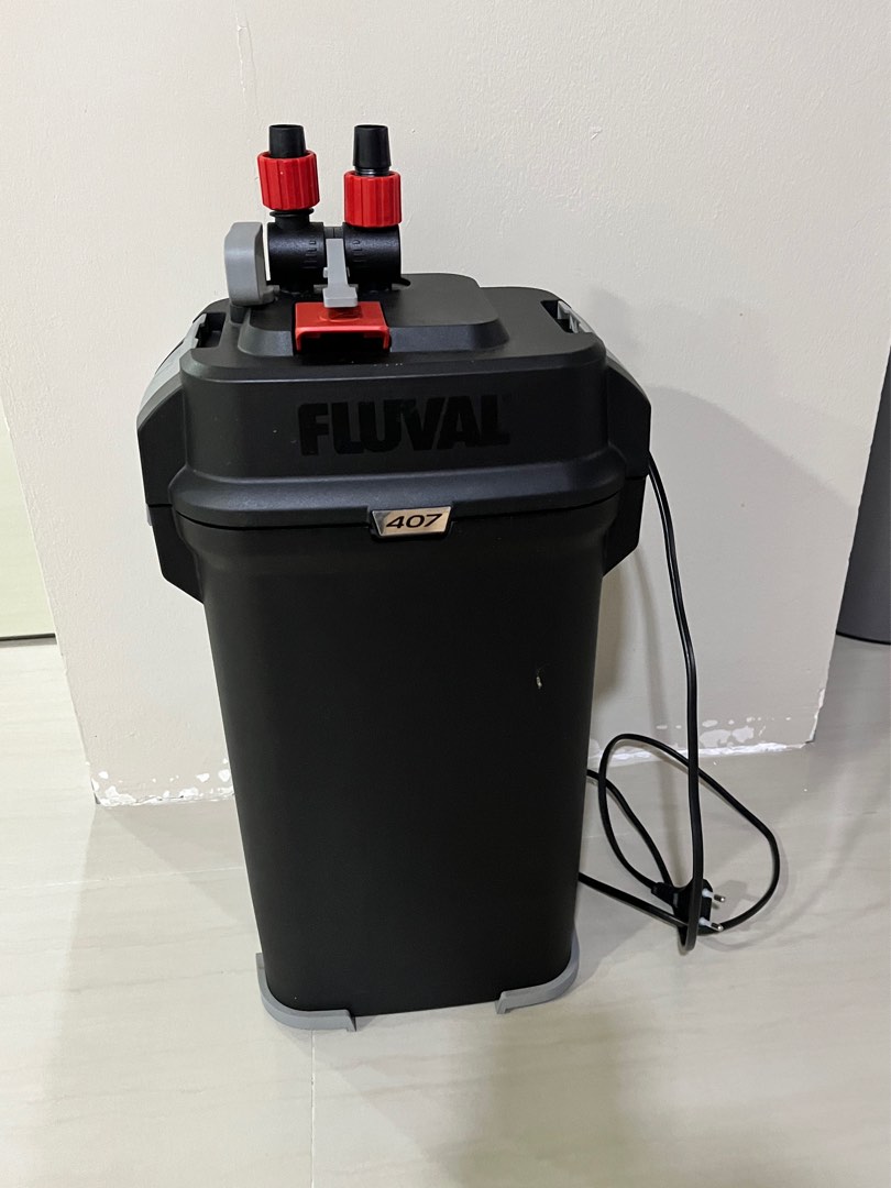 Fluval 407 Canister Filter, Pet Supplies, Homes & Other Pet Accessories