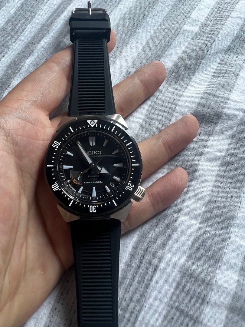 WTS WTT Rare Seiko Spring Drive Titanium Prospex 200M GMT