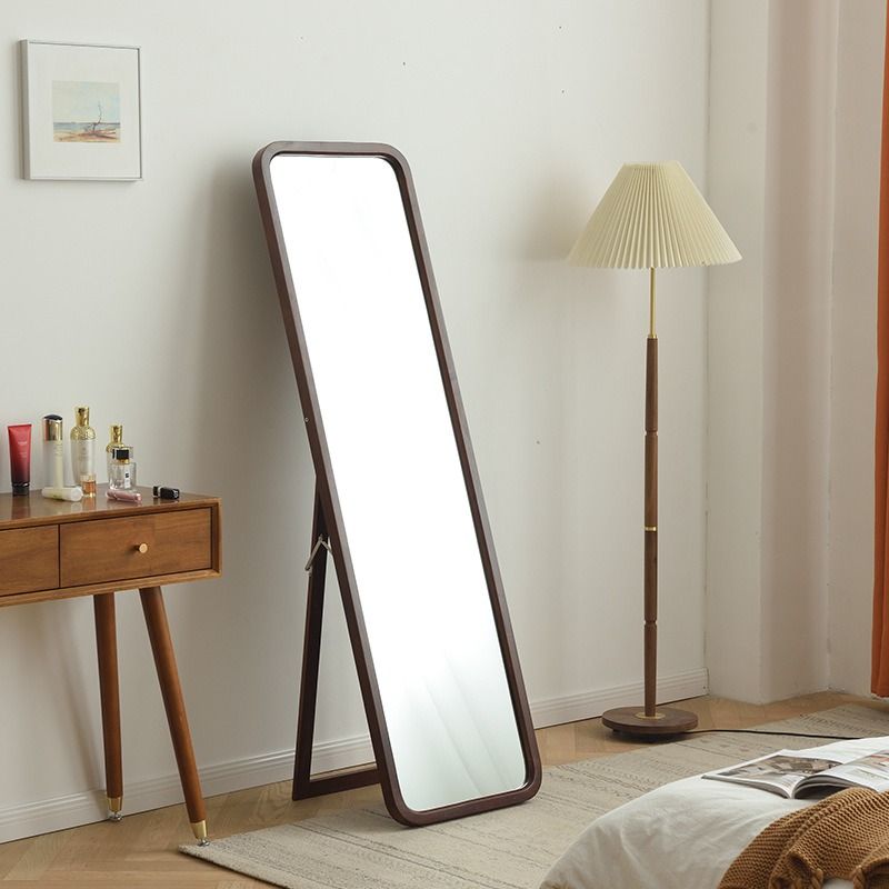 Full-Length Mirror Explosion-proof mirror Solid wood Frame, Furniture &  Home Living, Home Decor, Mirrors on Carousell