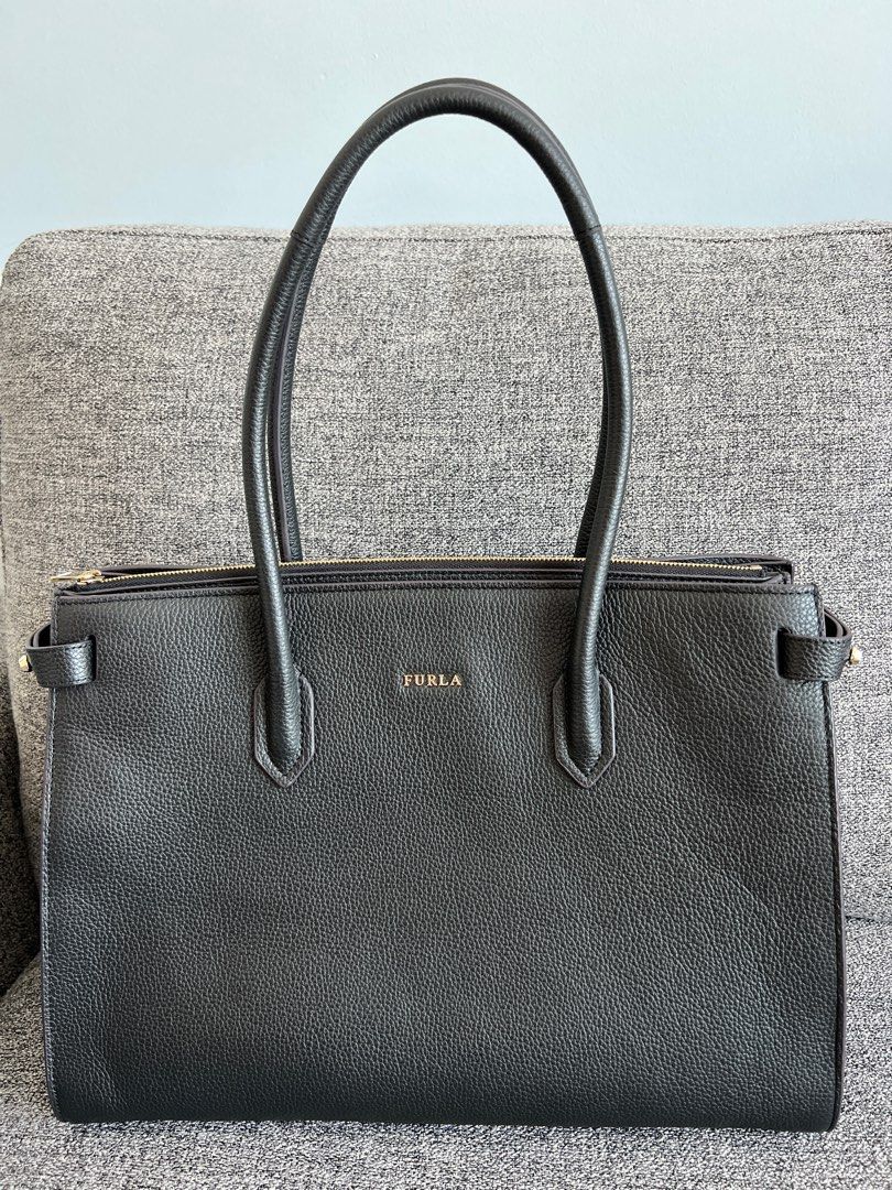 Furla Leather Tote Bag Women s Fashion Bags Wallets Tote Bags