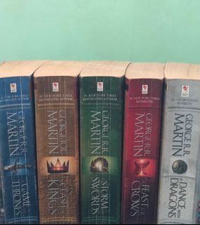 Game of Thrones by George R. R. Martin | Books 1-5 Bundle
