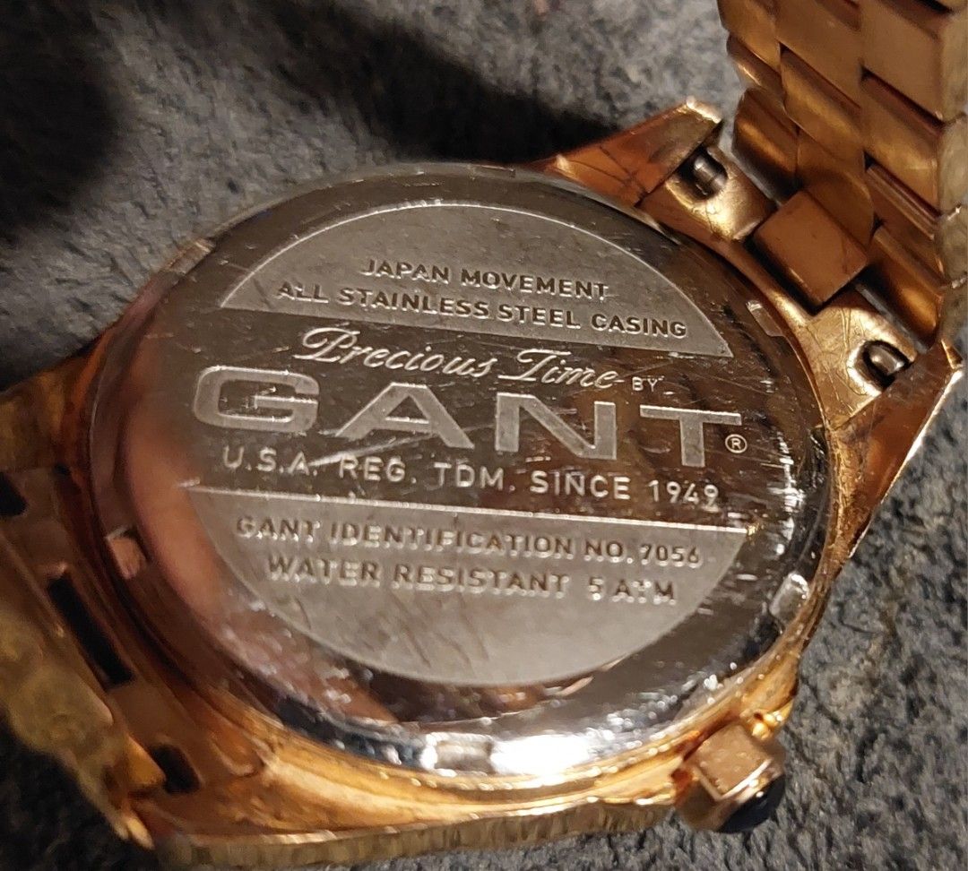 Gant rose hotsell gold watch