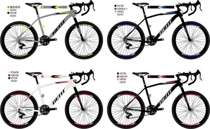 GENT STEEL FRAME ROADBIKE 3x7 700C X 23C