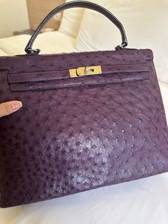 Premium price🤩 Super rare Hermes kelly Danse black matte Croco