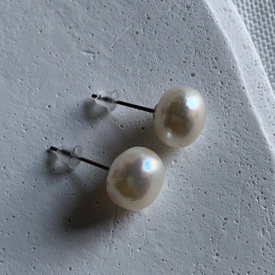 White silver clearance earrings