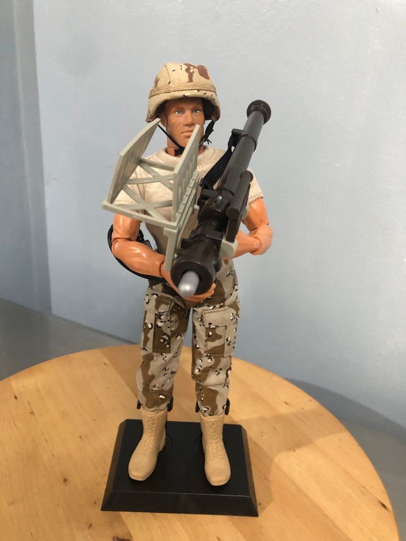 GI JOE desert striker 1:6 scale (Category: Action & Battle Toys) located in Malabon City. Submitted by wtpickies (Listing ID 1258944205, Image 1). Description: Stand not included.