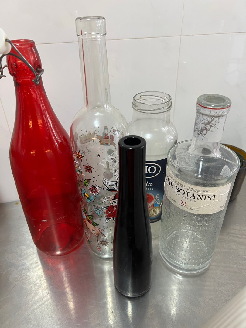 Glass Bottles assorted, Everything Else on Carousell