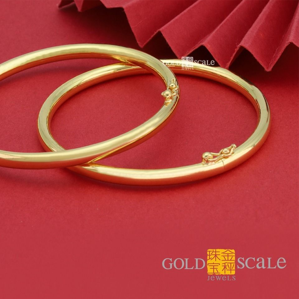 916 Gold Bangle Gold Scale Jewels 22 Women s Fashion Jewelry