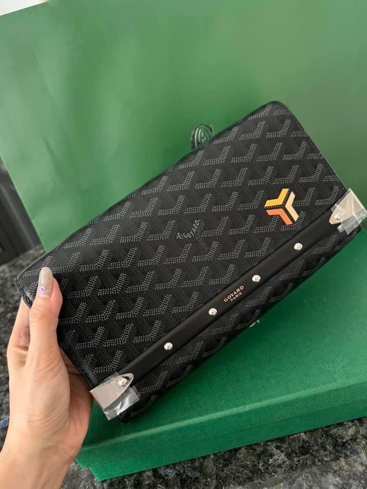 Goyard Grey Monte Carlo Mini Bag