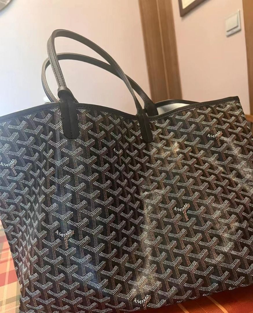 GOYARD NAVY BLUE SMALL TOTE BAG, Women's Fashion, Bags & Wallets, Tote Bags  on Carousell